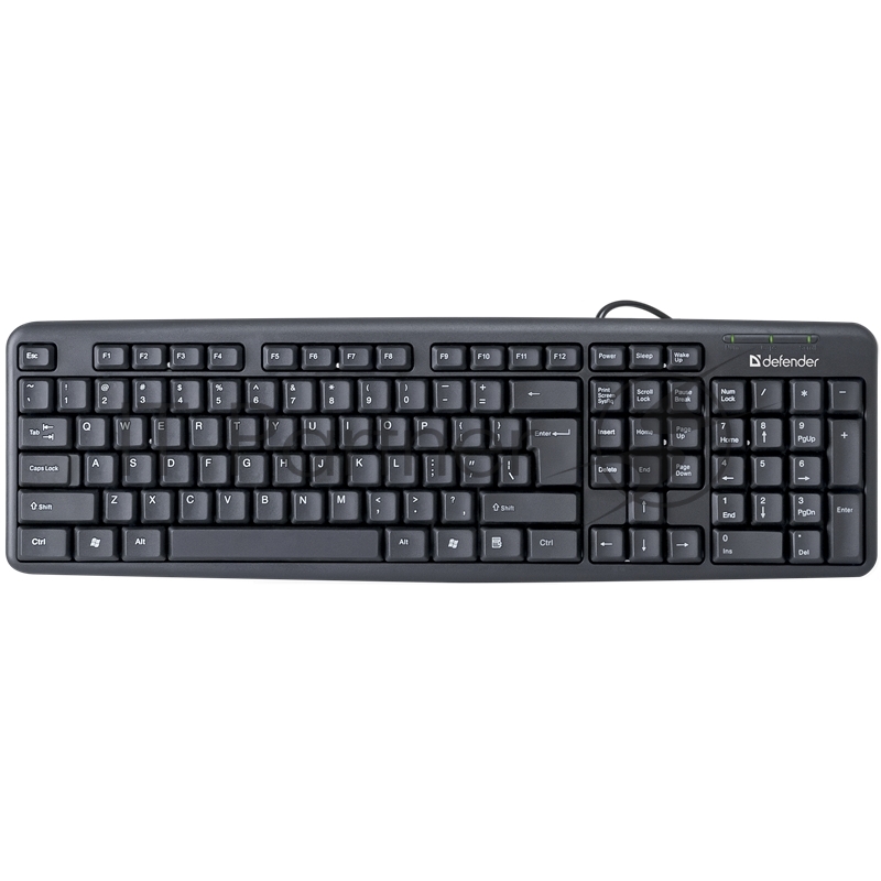 Клавиатура DEFENDER Element HB-520 USB B Черный 45522