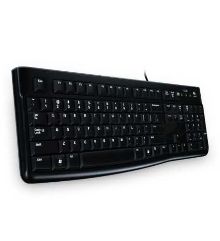 Клавиатура проводная Logitech K120 for business, USB 920-002522 Черный