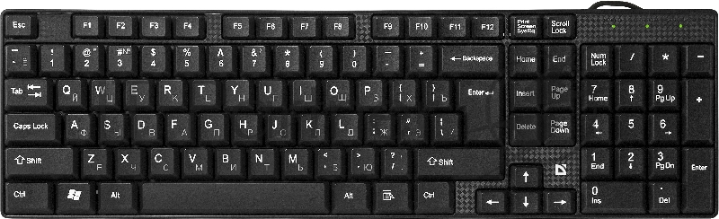 Клавиатура Defender Accent SB-720 Проводная клавиатура