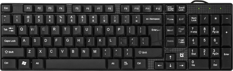 Клавиатура Defender Accent SB-720 Проводная клавиатура