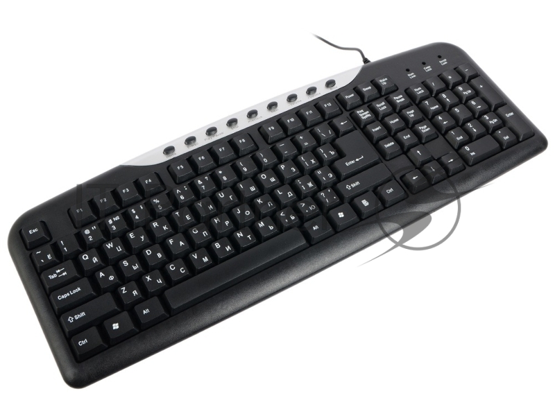 Клавиатура Defender HM-830 RU Black USB 45830 {Проводная клавиатура, полноразмерна}