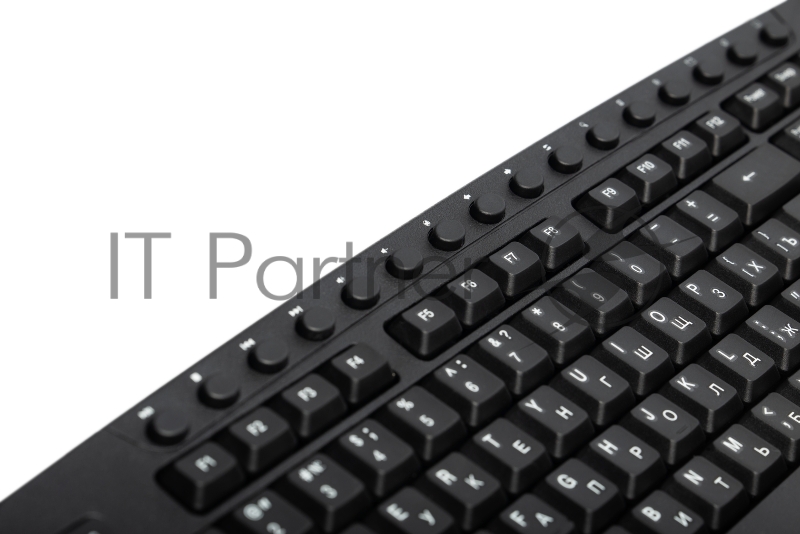 Клавиатура проводная Defender Focus HB-470 RU USB (Черный) 123клавиши (45470)