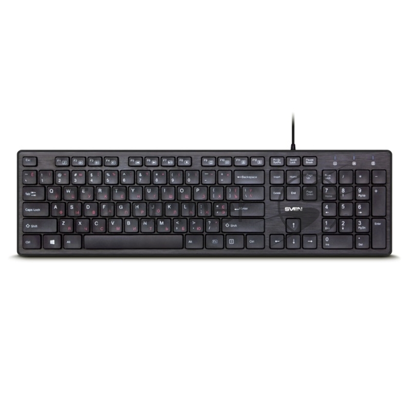 Клавиатура SVEN KB-E5800 чёрная