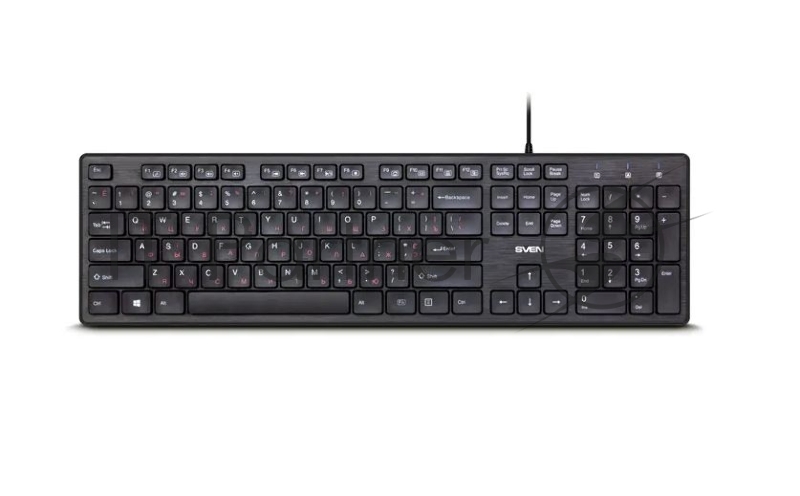 Клавиатура SVEN KB-E5800 чёрная