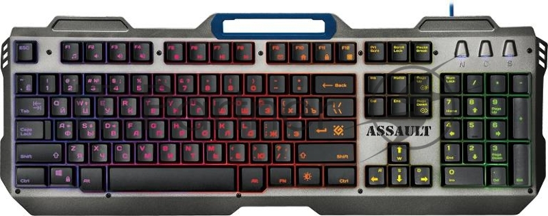 Клавиатура USB DEFENDER ASSAULT GK-350L RU 45350