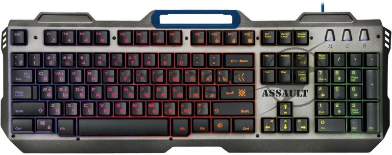 Клавиатура USB DEFENDER ASSAULT GK-350L RU 45350