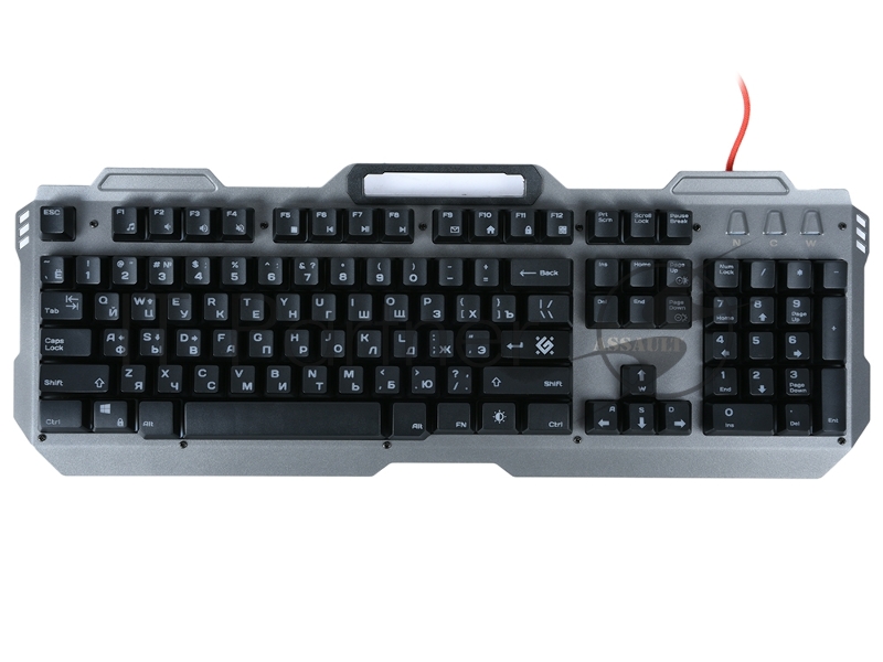 Клавиатура USB DEFENDER ASSAULT GK-350L RU 45350