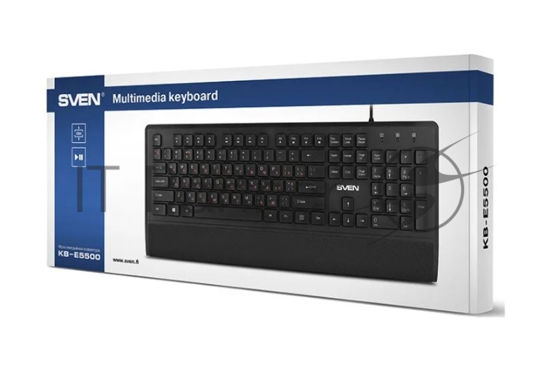 Клавиатура SVEN KB-E5500 чёрная