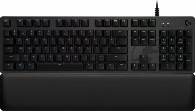 Клавиатура Logitech RGB Mechanical Gaming Keyboard G513 with GX Brown switches TACTILE (920-009329)