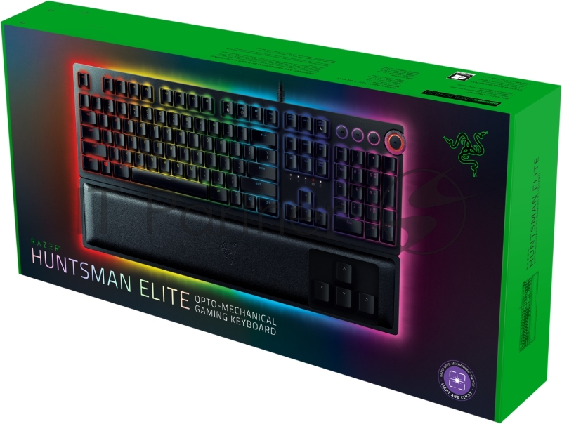 Игровая клавиатура Razer Huntsman Elite Razer Huntsman Elite Gaming keyboard - Russian Layout Opto-Mechanical Clicky Purple Switch