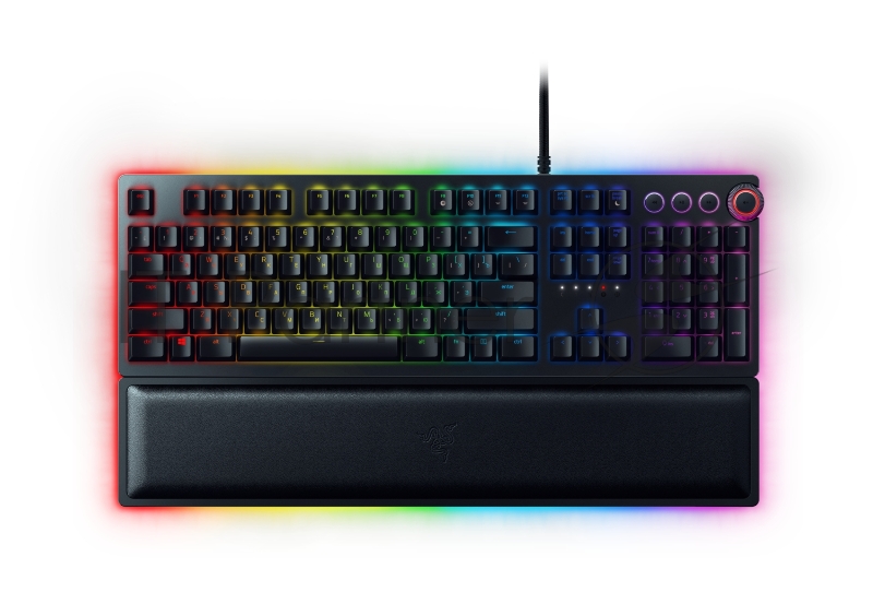 Игровая клавиатура Razer Huntsman Elite Razer Huntsman Elite Gaming keyboard - Russian Layout Opto-Mechanical Clicky Purple Switch