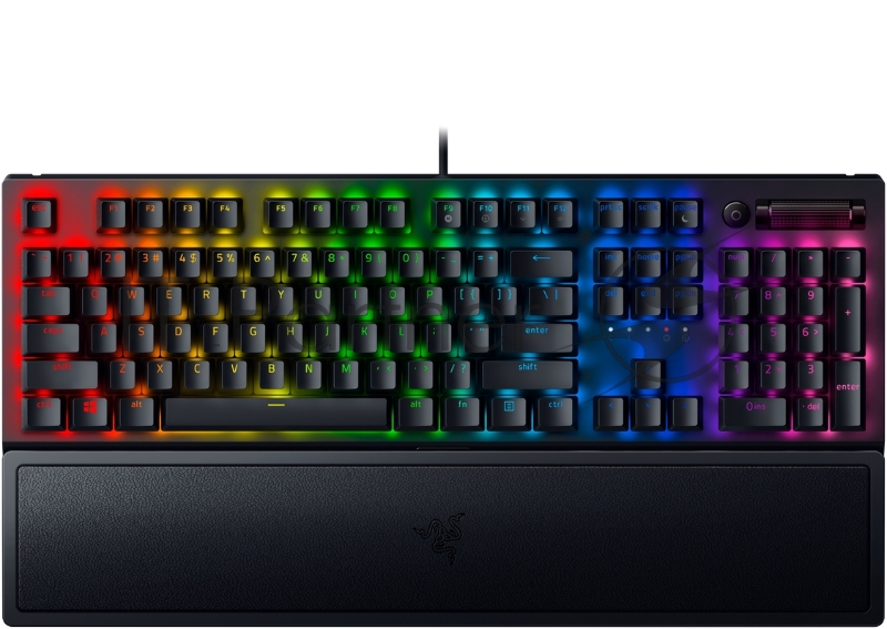 Клавиатура игровая Razer BlackWidow V3 (Yellow Switch) (RZ03-03542100-R3R1)