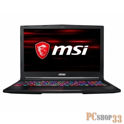 Ноутбук MSI GS63 8RE Coffeelake i7-8750H/16GB DDR IV/1TB+512GB SSD/no ODD/15.6 UHD, 4K IPS /GTX 106
