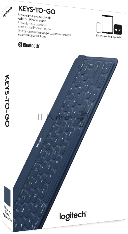 Клавиатура Logitech Keyboard Keys-To-Go CLASSIC BLUE
