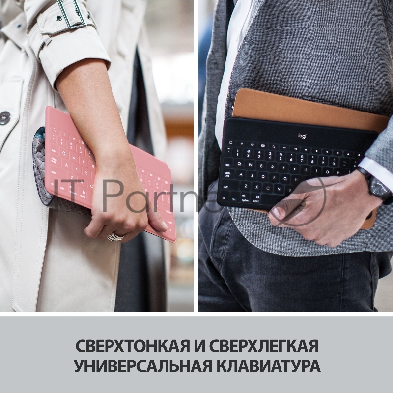 Клавиатура Logitech Keyboard Keys-To-Go BLUSH PINK