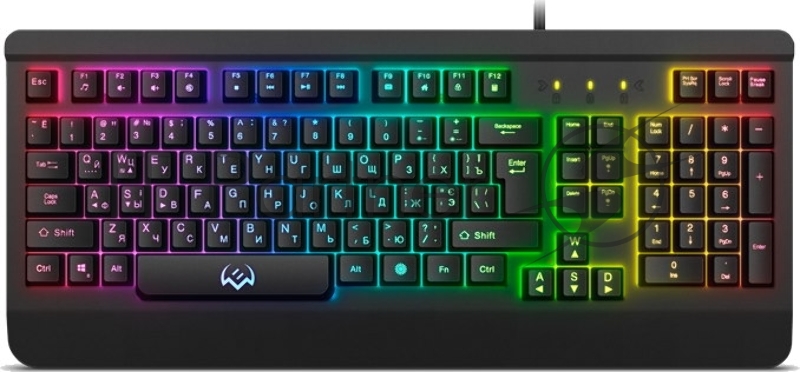 Игровая клавиатура SVEN KB-G9450 (104кл., мет. корпус, 12 Fn функций, подсветка)