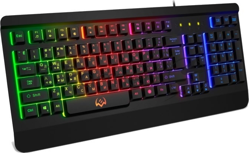 Игровая клавиатура SVEN KB-G9450 (104кл., мет. корпус, 12 Fn функций, подсветка)