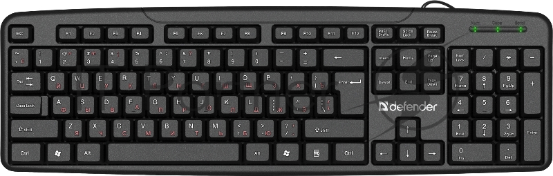 Клавиатура USB DEFENDER ASTRA HB-588 RU 45588