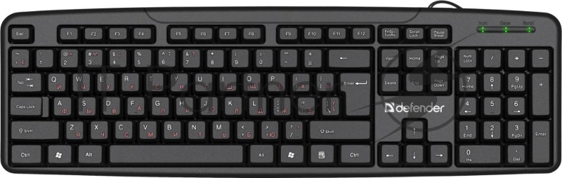Клавиатура USB DEFENDER ASTRA HB-588 RU 45588