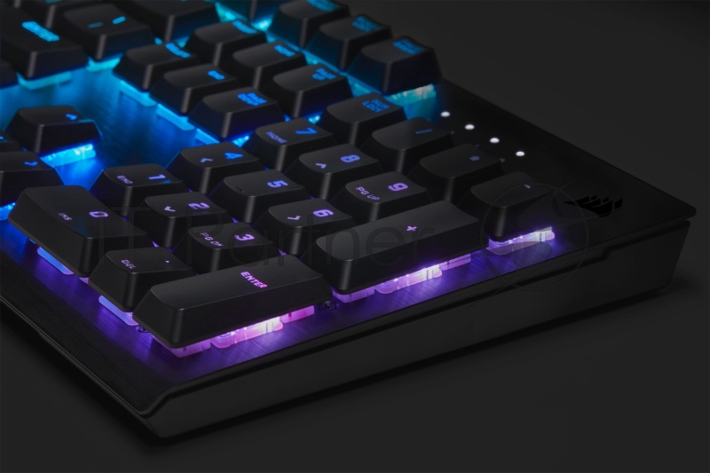 Игровая клавиатура Corsair Gaming™ CORSAIR K60 RGB PRO Low Profile Mechanical Gaming Keyboard, Backlit RGB LED, CHERRY MX Low Profile SPEED, Black