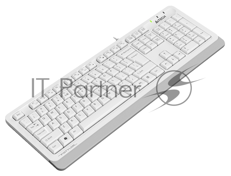 Клавиатура A4Tech Fstyler FKS10 белый/серый USB