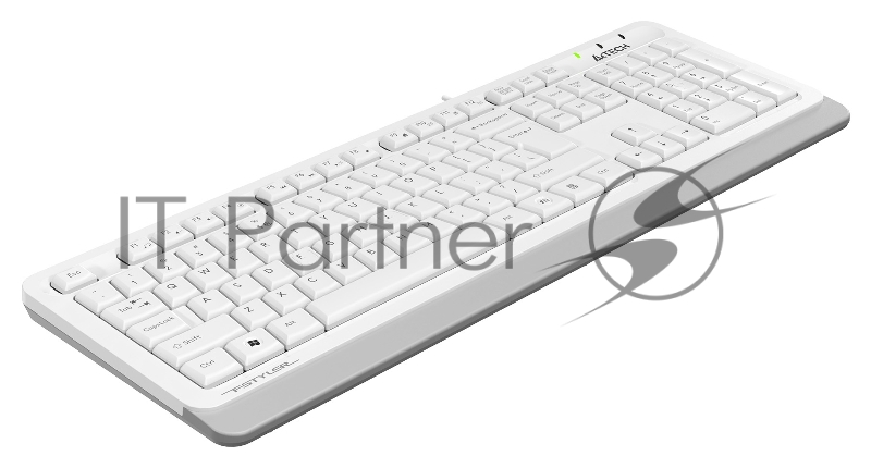 Клавиатура A4Tech Fstyler FKS10 белый/серый USB