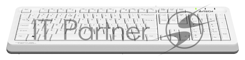 Клавиатура A4Tech Fstyler FKS10 белый/серый USB
