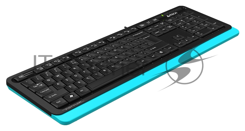 Клавиатура A4Tech Fstyler FKS10 черный/синий USB