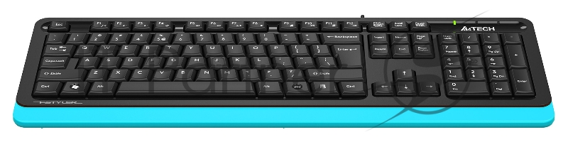 Клавиатура A4Tech Fstyler FKS10 черный/синий USB