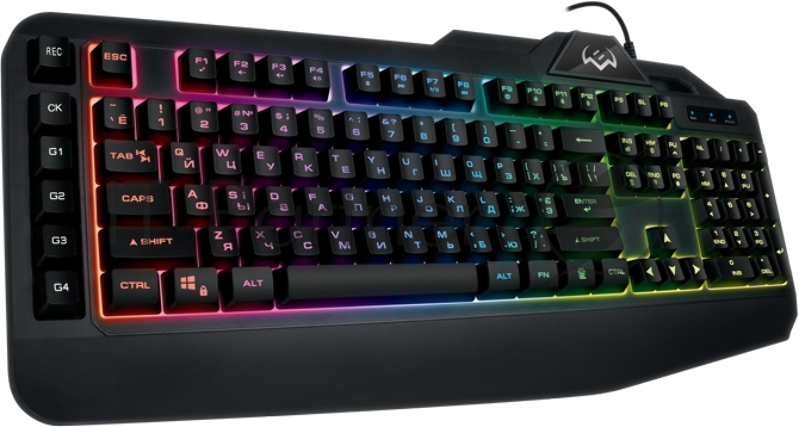 Игровая клавиатура SVEN KB-G8600 (110 кл, макросы, подсветка)