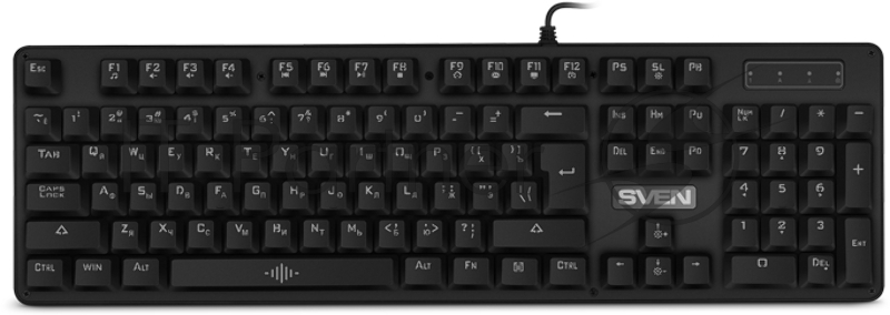Механическая игровая клавиатура SVEN KB-G9100 (104кл., 12 Fn функций, подсветка)