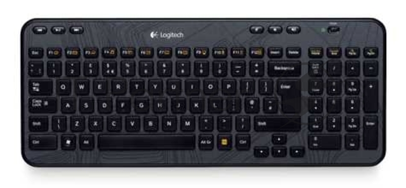 Клавиатура Logitech K360 черный USB беспроводная Multimedia