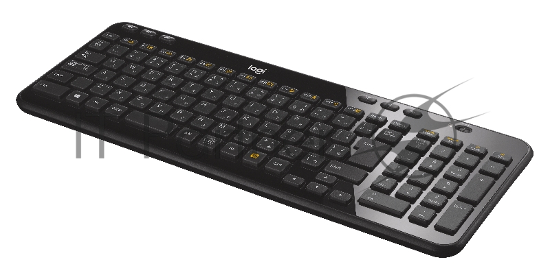 Клавиатура Logitech K360 черный USB беспроводная Multimedia