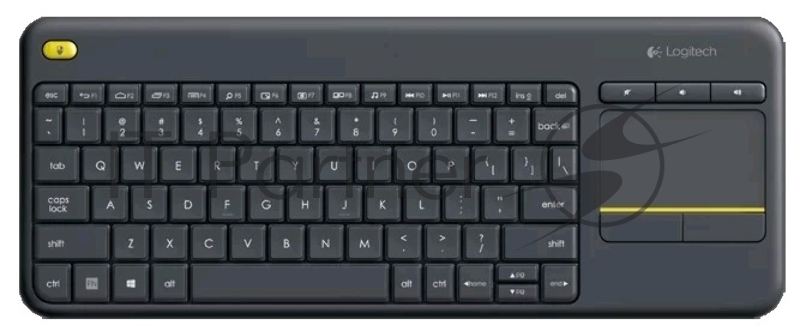 Клавиатура 920-007147 Logitech Keyboard K400 Wireless Touch Plus USB RTL