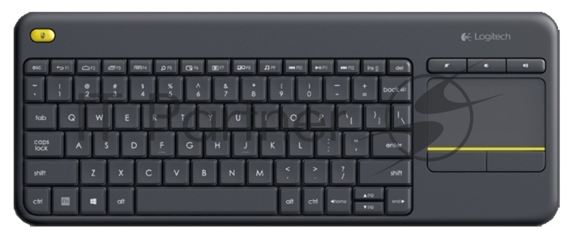 Клавиатура 920-007147 Logitech Keyboard K400 Wireless Touch Plus USB RTL