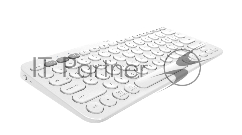 Клавиатура Logitech K380 Multi-Device белый USB беспроводная BT