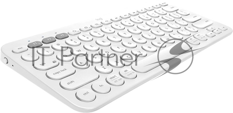 Клавиатура Logitech K380 Multi-Device белый USB беспроводная BT