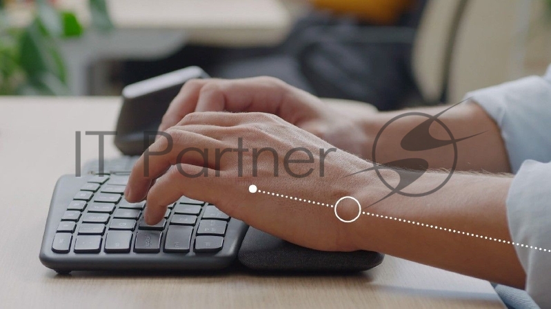 Клавиатура Logitech K860 механическая черный USB беспроводная BT slim Multimedia