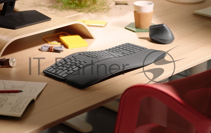 Клавиатура Logitech K860 механическая черный USB беспроводная BT slim Multimedia