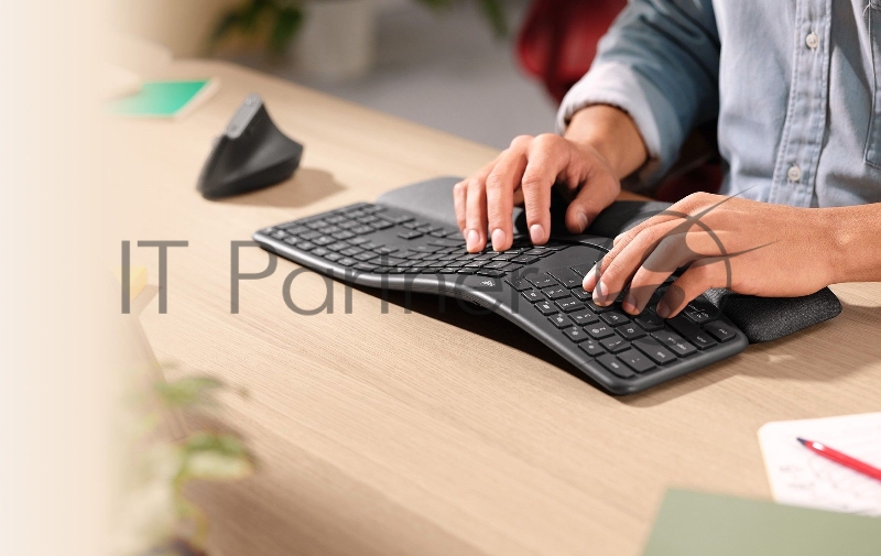 Клавиатура Logitech K860 механическая черный USB беспроводная BT slim Multimedia