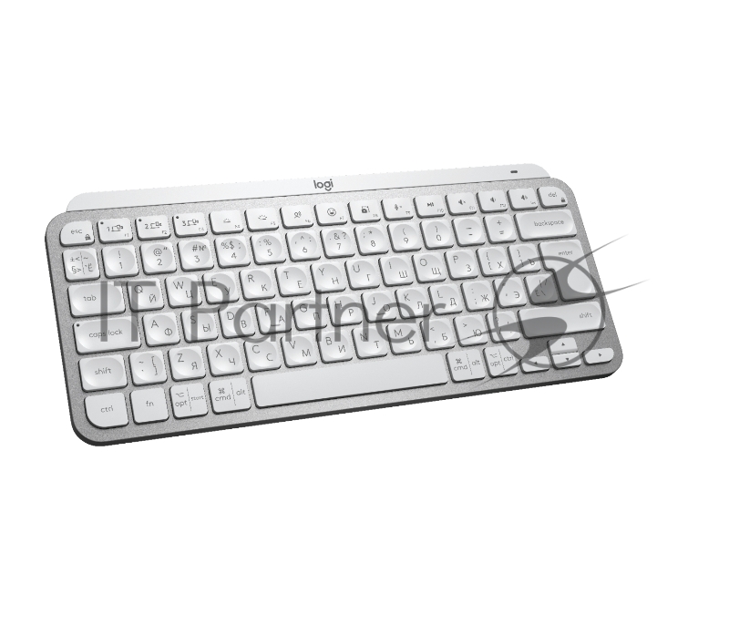 Клавиатура беспроводная Logitech MX Keys MINI Pale Grey (920-010502)