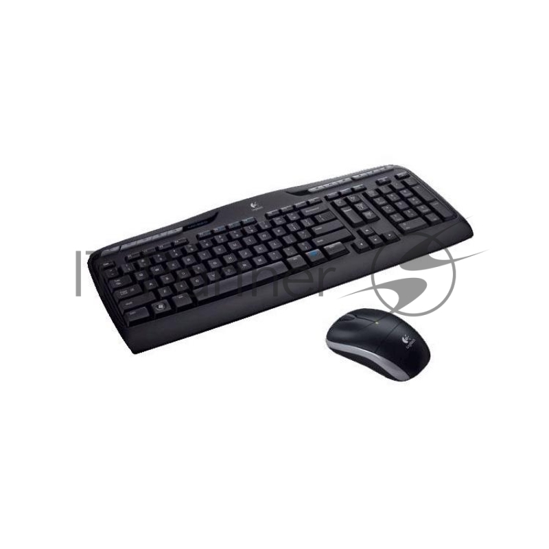 Клавиатура + мышь Logitech MK330 клав:черный мышь:черный USB беспроводная Multimedia