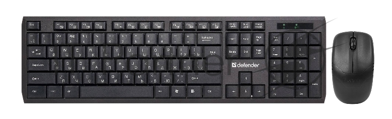 Клавиатура + мышь DEFENDER Harvard C-945 Nano черный 45945 {Кл:104+12 М:3кн, 800/1200/1600}