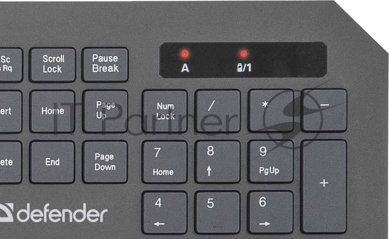 Клавиатура+мышь DEFENDER Berkeley C-925 Nano B Черный 45925 {Кл:104+12 М:6кн, 800/1200/1600}