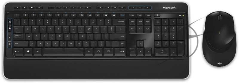 Клавиатура + мышь Microsoft Comfort 3050 клав:черный мышь:черный USB беспроводная Multimedia