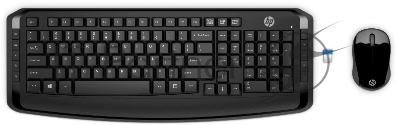 Клавиатура+мышь HP WL Keyboard and Mouse 300