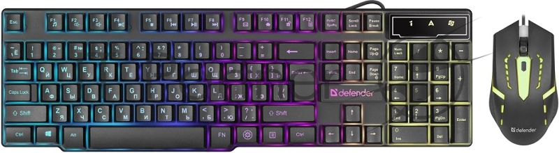 Клавиатура + Мышь Sydney C-970 RU, USB, черный DEFENDER