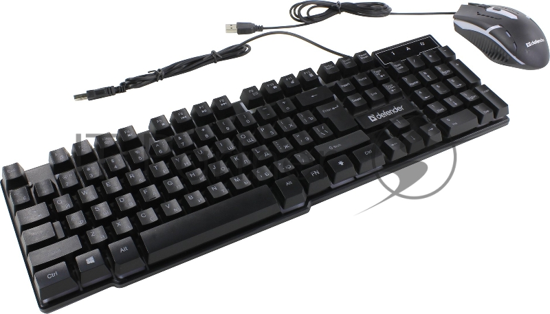Клавиатура + Мышь Sydney C-970 RU, USB, черный DEFENDER