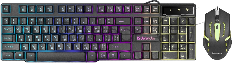 Клавиатура + Мышь Sydney C-970 RU, USB, черный DEFENDER