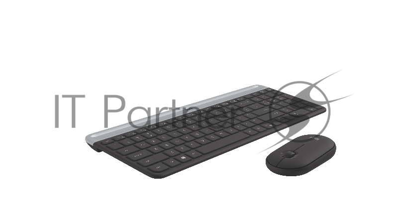 Комплект (клавиатура + мышь) Logitech Slim Wireless Keyboard and Mouse Combo MK470 GRAPHITE